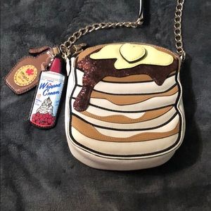 Betsey Johnson pancake purse